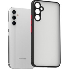 Novatis Galaxy A55 Uyumlu Ekran Koruyucu + Kılıf 3D Kamera Korumalı Arkası Mat Darbe Emici