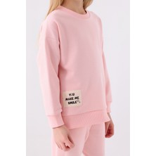 RolyPoly Kız Çocuk Pembe Eşofman Takımı