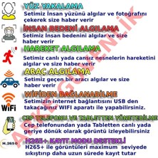 XM Pro 5 Megapiksel Gece Renkli Gösteren 8 Kameralı Güvenlik Kamerası Seti - BTXM303SET8