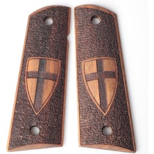 Colt 1911 Ceviz Ağacı Tabanca Kabzesi