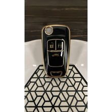 Satışmax Lüx Opel Astra J,insignia,corsa D,vectra C,mokka,adam,vb.nano Yüksek Kalite Silikon Kılıf Siyah 1.kalite