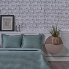 Doqu Home Otto Yatak Örtüsü Tek Kişilik - Yeşil