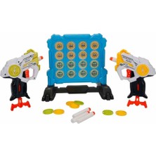 3574 Zapp Toys Hedef Tahtalı Sünger Dart Atan Silah Seti -Sunman