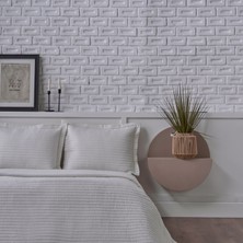 Doqu Home Otto Yatak Örtüsü Tek Kişilik - Ekru