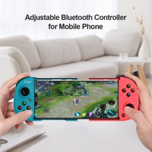 Unbrand Ipega PG-9217 Ios/android Için Gerilebilir Kablosuz Gamepad Bluetooth Joystick Oyun Kolu - Kırmızı (Yurt Dışından)