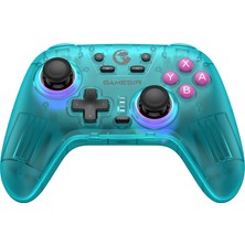 Unbrand Nintendo Switch / Pc / Android / Ios / Windows Için Gamesır Nova Ns Bluetooth Gamepad Denetleyicisi - Şeffaf Yeşil (Yurt Dışından)