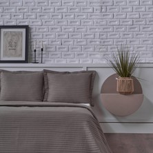 Doqu Home Otto Yatak Örtüsü Tek Kişilik - Koyu Gri
