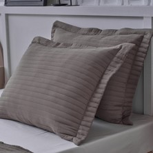 Doqu Home Otto Yatak Örtüsü Tek Kişilik - Koyu Gri