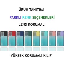 Tasopay Apple iPhone 12 Pro Uyumlu Kılıf Kaydırarak Açılıp Kapanabilen Lens Koruyucu Darbe Korumalı Sağlam Tpu Yapı Kenar Kısımları Renkli Cover