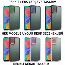 Tasopay Apple iPhone 14 Pro Uyumlu Kılıf Darbe Korumalı Buton ve Kamera Lens Kontrast Renk Dizayn Elektroplatin Kaplama Sert Pc Malzeme Kılıf Cover