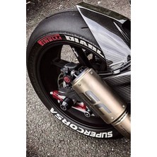 Bombtire Motorsiklet Lastik Yazısı Pirelli Diablo Supercorsa 4 Adet 1.9 cm