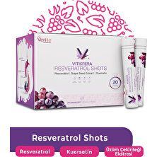 Vitisfera Resveratrol Shot Orman Meyveleri Aromalı 20 x 25 ml