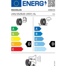 Michelin 245/35 R20 95Y Xl Zr N1 Pilot Sport Cup 2 Oto Yaz Lastiği (Üretim Yılı: 2023)