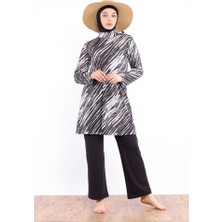 Zey&Ka Butik Çizgili Mayo