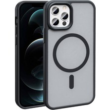 Techno Guru iPhone 11 Pro Max Kılıf Magsafe Şarj Özellikli Mat Arka Yüzey Sio Premium Kapak