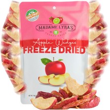 Madame Lyra's Elma Dilim Cips Freeze Dried Dondurularak Kurutulmuş Elma Dilimleri Saglıklı Atıştırmalık 16 gr