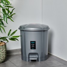 Motek Elit Pedallı Iç Kovalı Çöp Kovası - 12 Lt