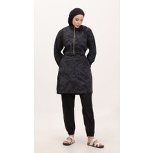 Zey&Ka Butik Soğuk Baskı Nanotex Tesettür Mayo