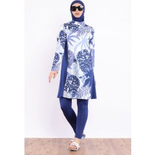 Zey&Ka Butik Yaprak Desen Mayo