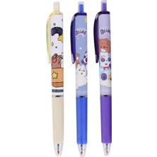 Miniso We Baby Bears Lisanslı Basmalı Jel Kalem