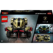 LEGO Speed Champions Lamborghini Lambo V12 Vision GT Süper Araba 76923 # 10 Yaş ve Üzeri Araç Tutkunları İçin Yaratıcı Oyuncak Yapım Seti (230 Parça)