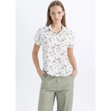 DeFacto Coool Desenli Kısa Kollu Gömlek Z1661AZ24SP