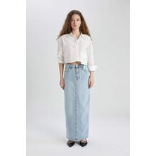 DeFacto Long Fit Jean Uzun Boy Etek C3376AX24SP