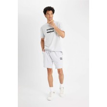 DeFacto Batman 85 Regular Fit Düz Paça Şort C5867AX24HS