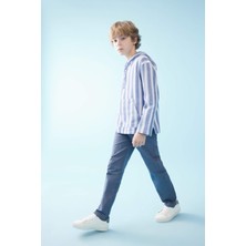 DeFacto Erkek Çocuk Standart Paça Twill Pantolon B7423A824SP