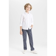 DeFacto Erkek Çocuk Standart Paça Twill Pantolon B7423A824SP
