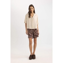DeFacto Boxy Fit Kısa Kollu Gömlek C3388AX24SM