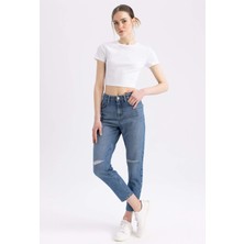 DeFacto Wiser Wash Mom Fit Jean %100 Pamuk Pantolon Z9722AZ23SP