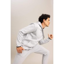 DeFactoFit Standart Fit Kapüşonlu Cepli Sweatshirt X9031AZ23SP