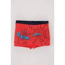 DeFacto Marvel Spiderman Deniz Şortu Erkek Bebek Z6770A223HS