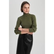 DeFacto Slim Fit Balıkçı Yaka Kazak X7912AZ23AU