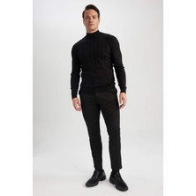 DeFacto Slim Fit Yarım Balıkçı Yaka Kazak X7395AZ23AU