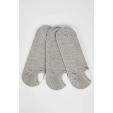 DeFacto Erkek Pamuklu 3'lü Sneaker Çorabı K4595AZNS