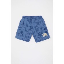 DeFacto Erkek Bebek Palmiye Desenli Şort