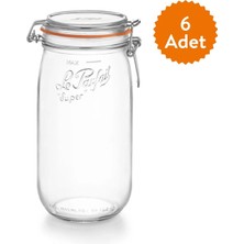 Le Parfait Super Cam Kavanoz 1500 ml (6 Adet)