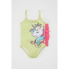 DeFacto Kız Bebek Unicorn Baskılı Mayo