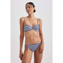 DeFacto Regular Fit Çizgili Bikini Alt A9458AX23HS