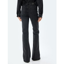 Koton Ispanyol Paça Kot Pantolon Cepli - Victoria Flare Jeans