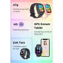 K800 Akıllı Çocuk Saati Sim Kartlı Gps Konum Görüntülü Konuşma Dinleme Özellikli Çocuk Saati