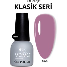 Momo Professional Kalıcı Oje K026 Açık Leylak 14 ml