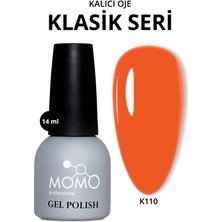 Momo Professional Kalıcı Oje K110 Canlı Nar Çiçeği 14 Ml