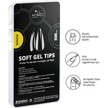 Tırnak Soft Gel Tips 500 Ad. (Badem)