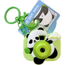 Enjoy Quality Sevimli Kırmızı Panda Kamera Projeksiyon Anahtarlık (Yurt Dışından)