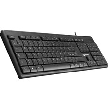 Everest KB-1002 Siyah USB Italian Klavye Dizilimi Standart Klavye