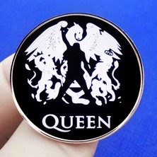 Outerwear Broş, Freddy Mercury Rock Pin, Metal Alaşım Rozeti, Giyim Için Uygun, Aksesuarları, Hediye (Yurt Dışından)