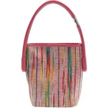 Kanvas Çanta, Kızlar Moda Büyük Kapasiteli Crossbody Çanta, Kadın Kova Çanta, Sınıf Commuting Kısa Vadeli Seyahat Için Uygun (Yurt Dışından)